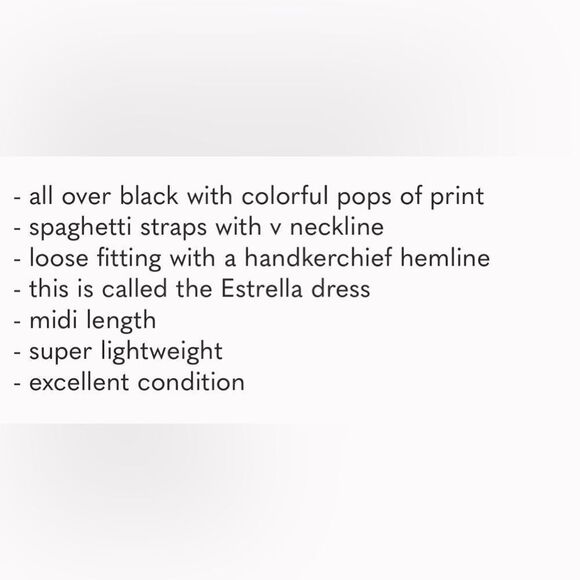 Vanessa Virginia Estrella dress Size M/L - Picture 11 of 11